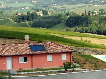 Villa on the Tuscan hills