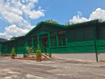 Villa Glori wooden roof in Rome